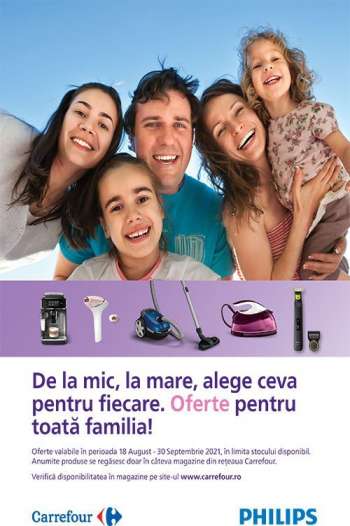 Cataloage Carrefour - 18.08.2021 - 30.09.2021.