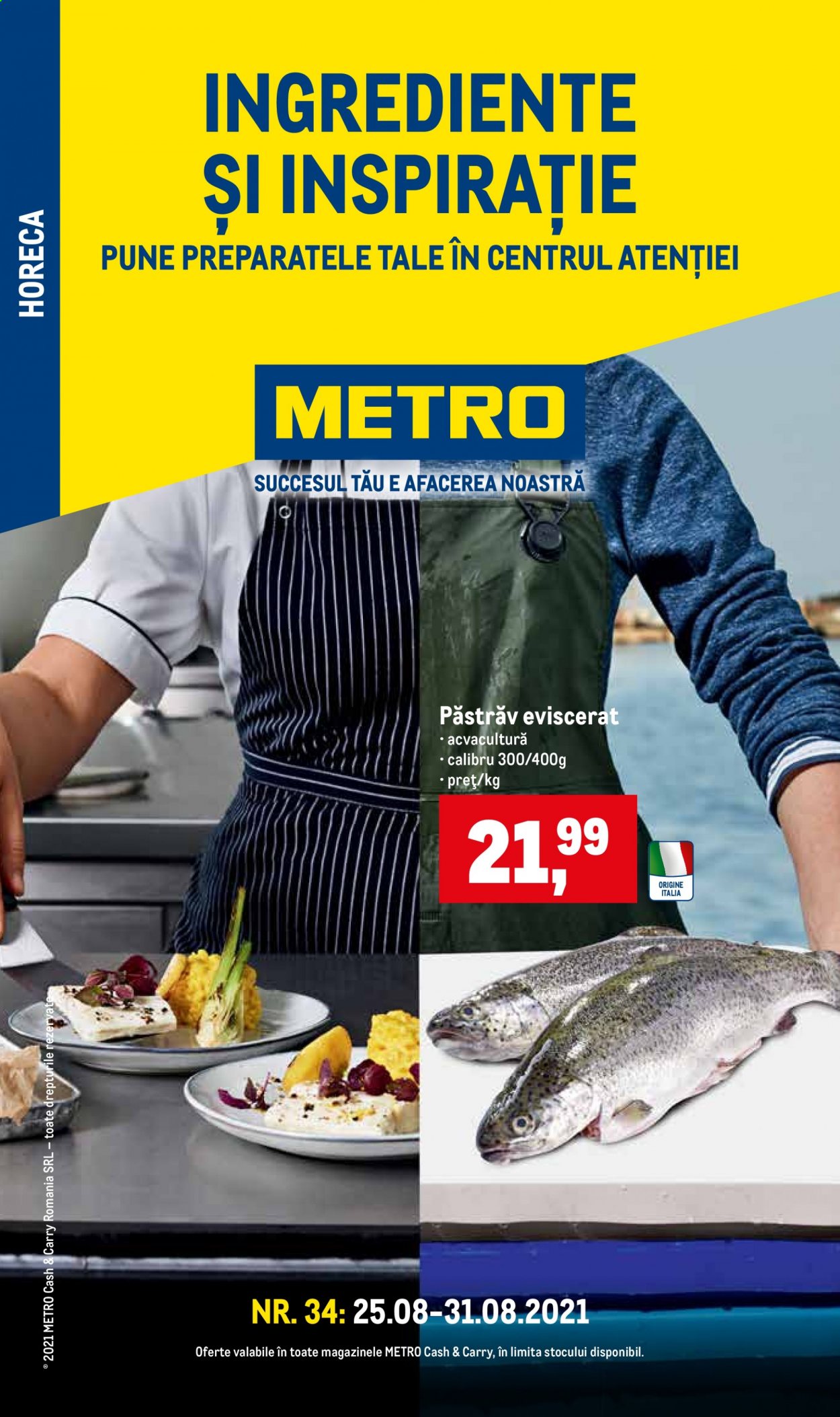 Catalog Metro - 25.08.2021 - 31.08.2021. Pagina 1