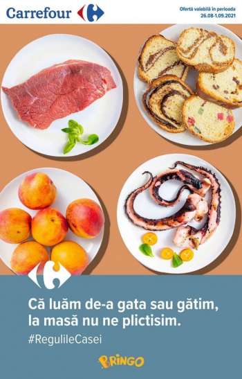 Cataloage Carrefour - 26.08.2021 - 01.09.2021.
