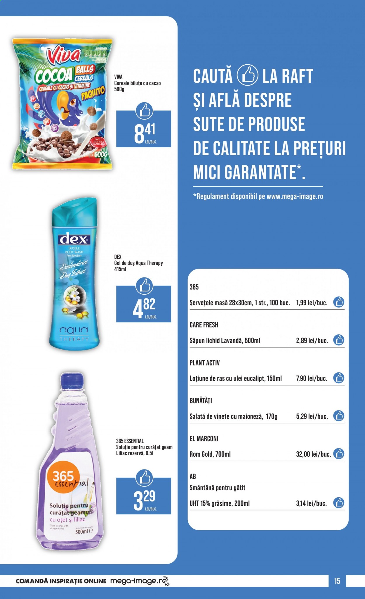 Catalog Mega Image - 26.08.2021 - 01.09.2021. Pagina 15
