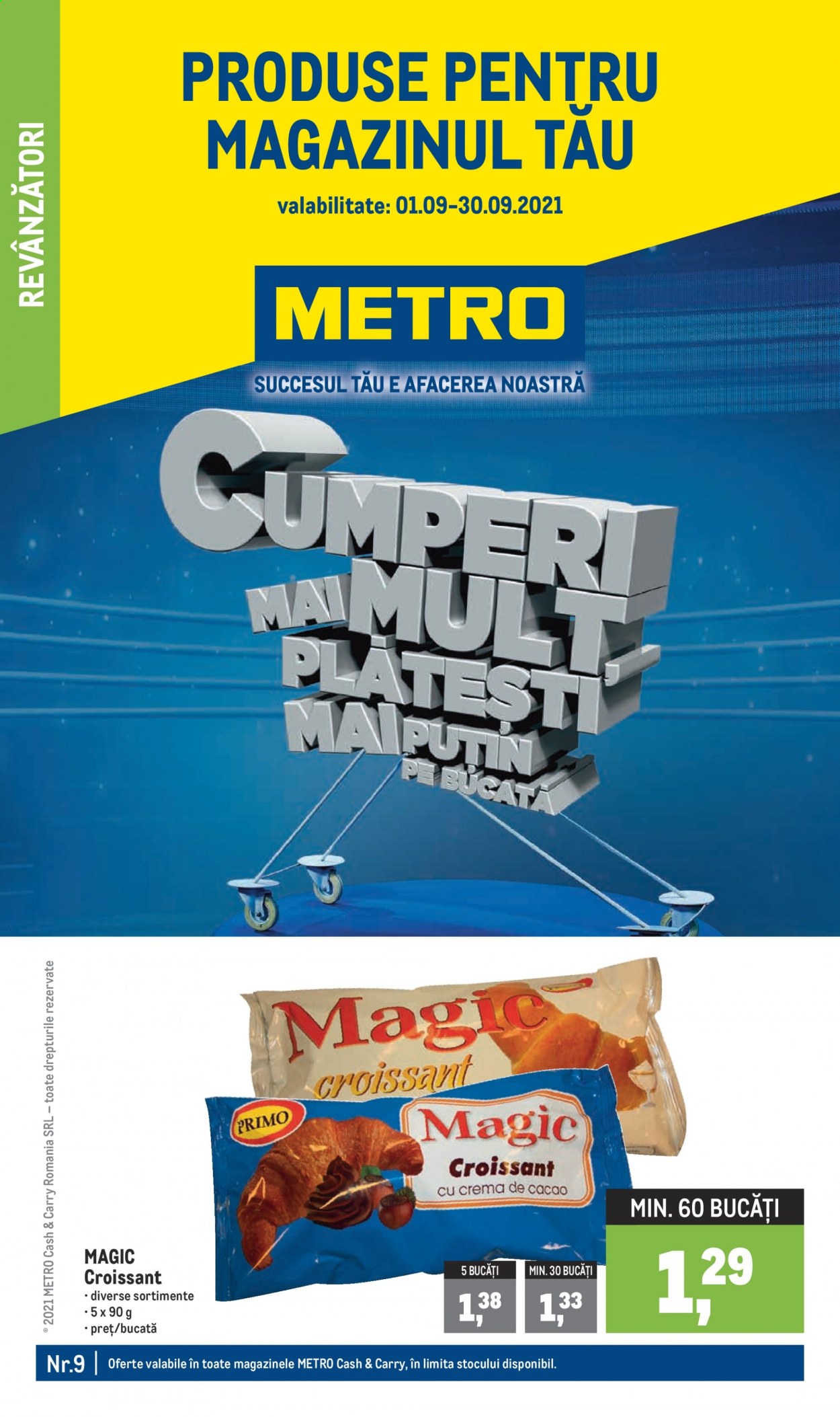 Catalog Metro - 01.09.2021 - 30.09.2021. Pagina 1