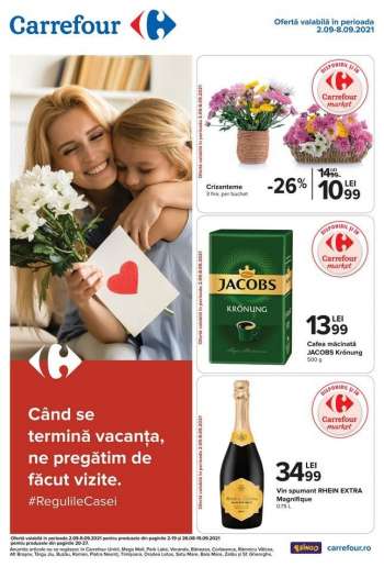 Cataloage Carrefour - 02.09.2021 - 09.09.2021.