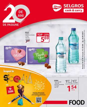 Cataloage Selgros - 03.09.2021 - 16.09.2021.
