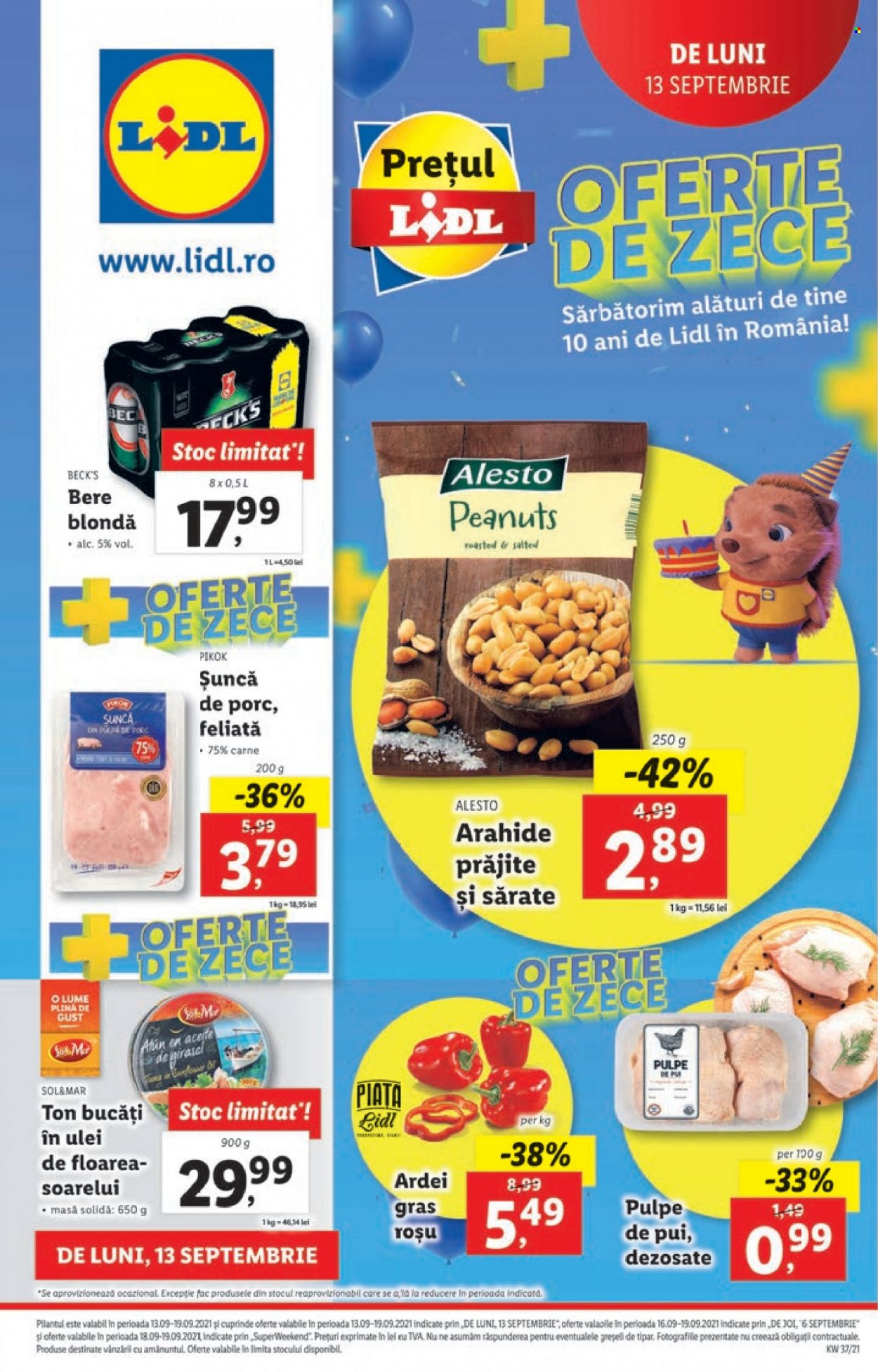 Catalog Lidl - 13.09.2021 - 19.09.2021. Pagina 1