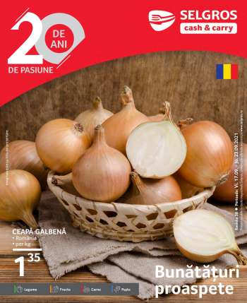 Cataloage Selgros - 17.09.2021 - 23.09.2021.