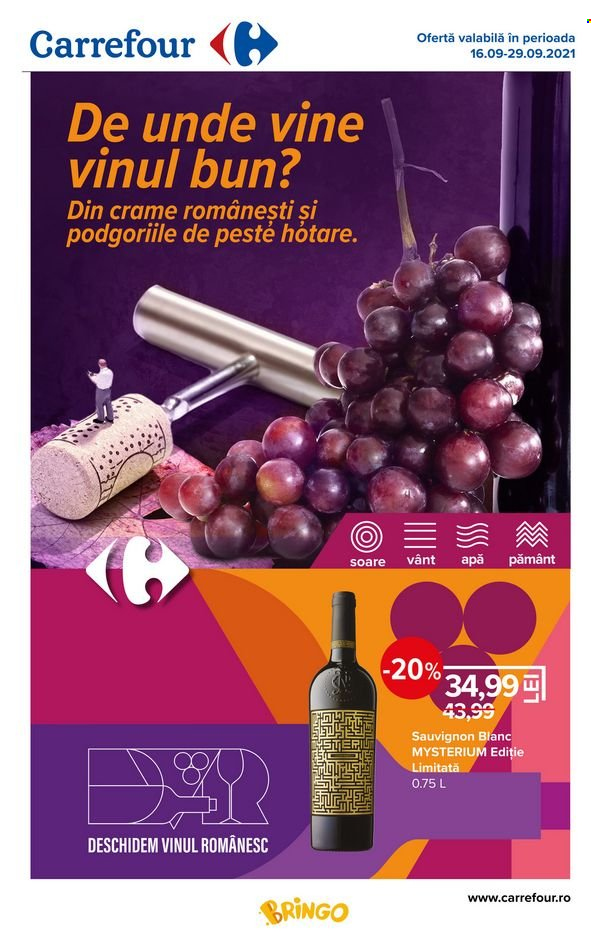 Catalog Carrefour - 16.09.2021 - 29.09.2021. Pagina 1