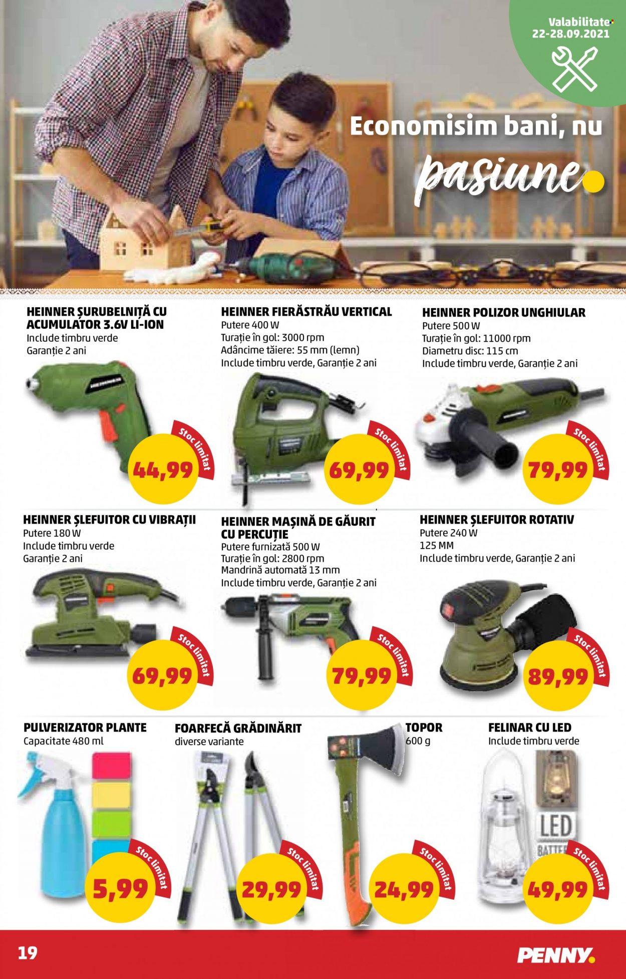 Catalog PENNY - 22.09.2021 - 28.09.2021. Pagina 19