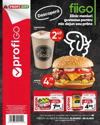 Cataloage Profi City - 22.09.2021 - 05.10.2021.