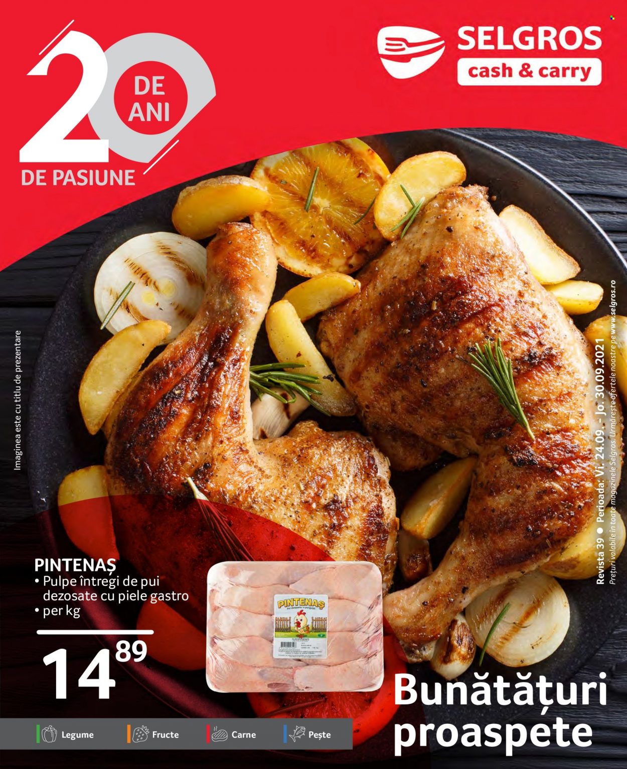 Catalog Selgros - 24.09.2021 - 30.09.2021. Pagina 1