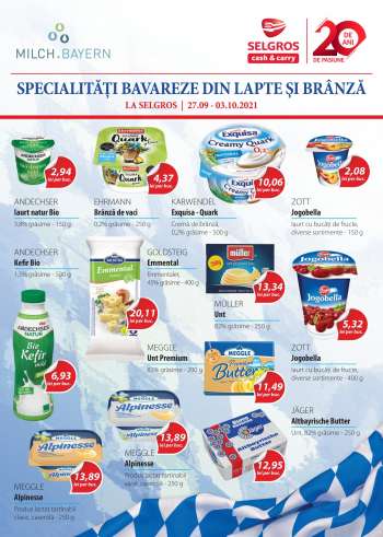 Cataloage Selgros - 27.09.2021 - 03.10.2021.