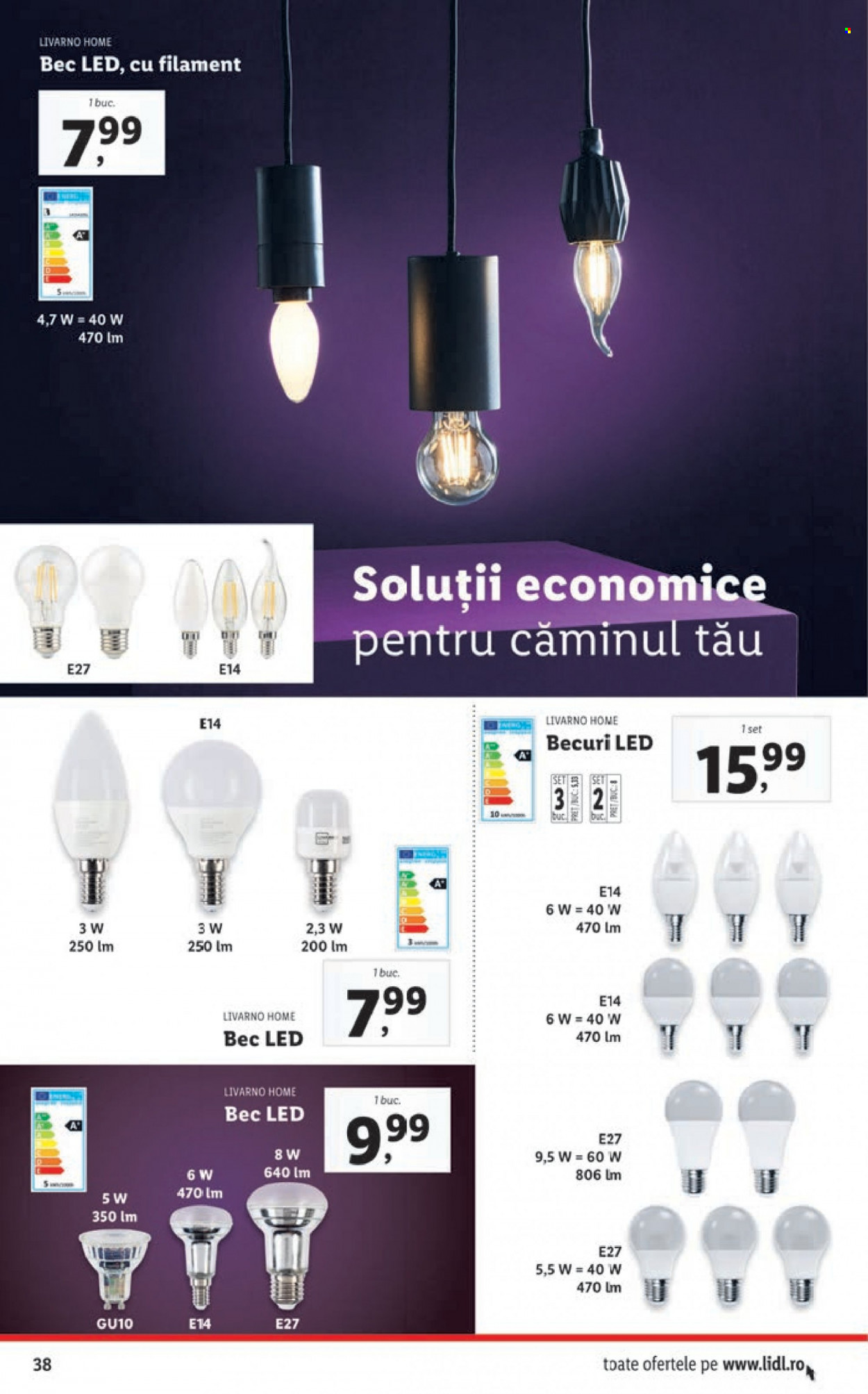 Catalog Lidl - 04.10.2021 - 10.10.2021. Pagina 38