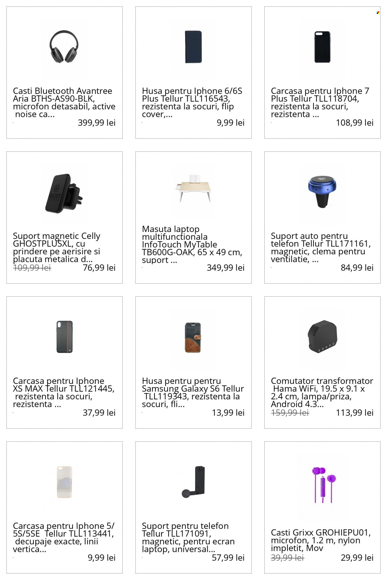 thumbnail - Cataloage elefant.ro - Produse în vânzare - Samsung, telefon, iPhone, iPhone 7, iPhone 6, laptop, Hama, căşti. Pagina 8.