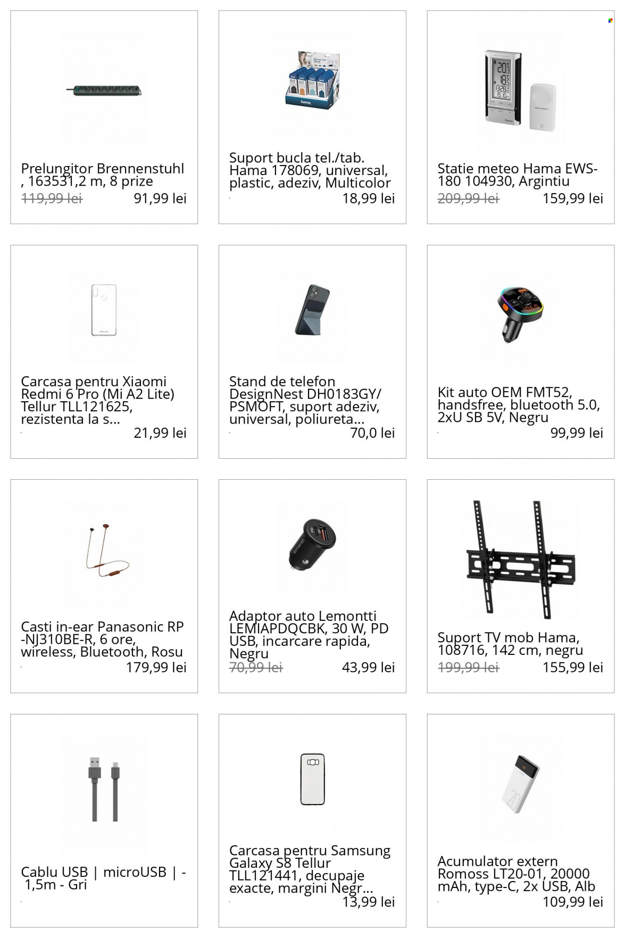 thumbnail - Cataloage elefant.ro - Produse în vânzare - Xiaomi, Panasonic, Samsung, telefon, căşti. Pagina 27.