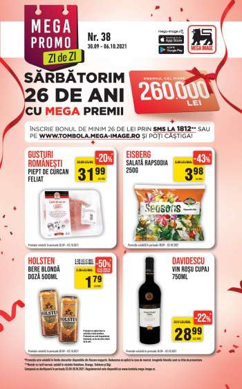 Cataloage Mega Image - 30.09.2021 - 06.10.2021.