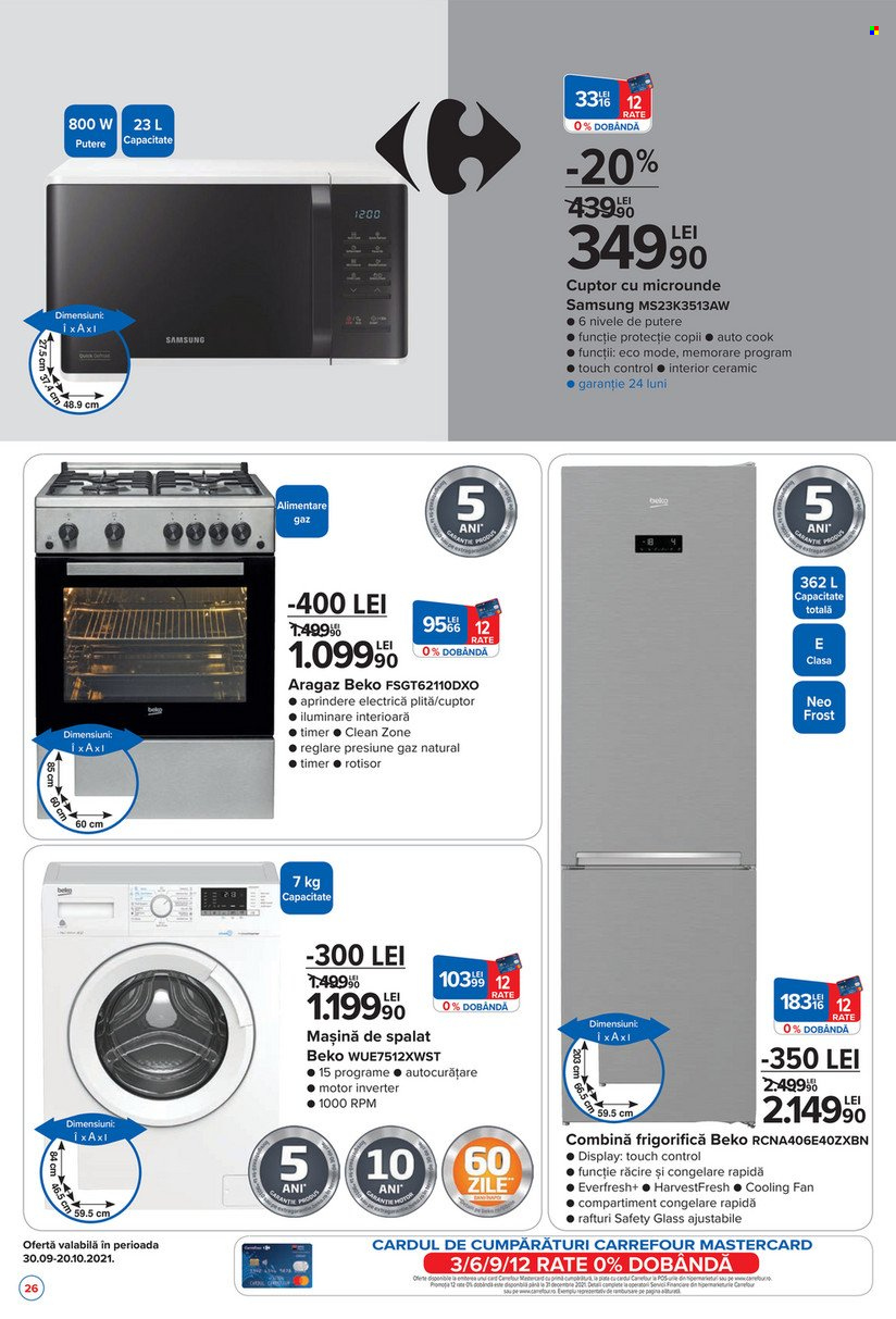 Catalog Carrefour - 30.09.2021 - 20.10.2021. Pagina 26