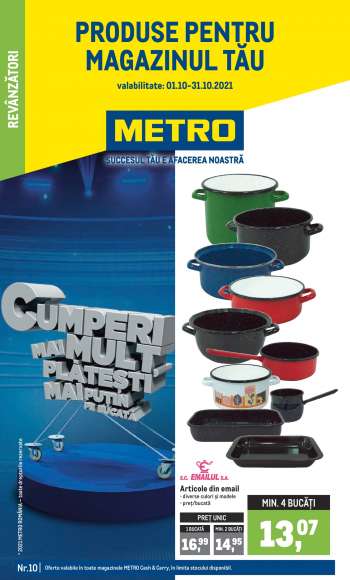 Cataloage Metro - 01.10.2021 - 31.10.2021.