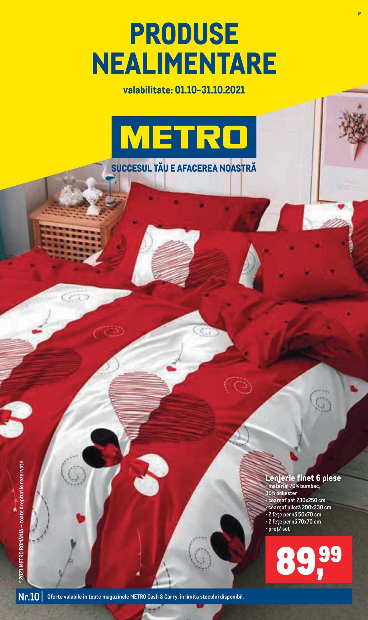 Catalog Metro - 01.10.2021 - 31.10.2021. Pagina 1