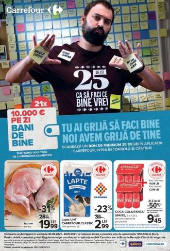 Cataloage Carrefour - 07.10.2021 - 13.10.2021.