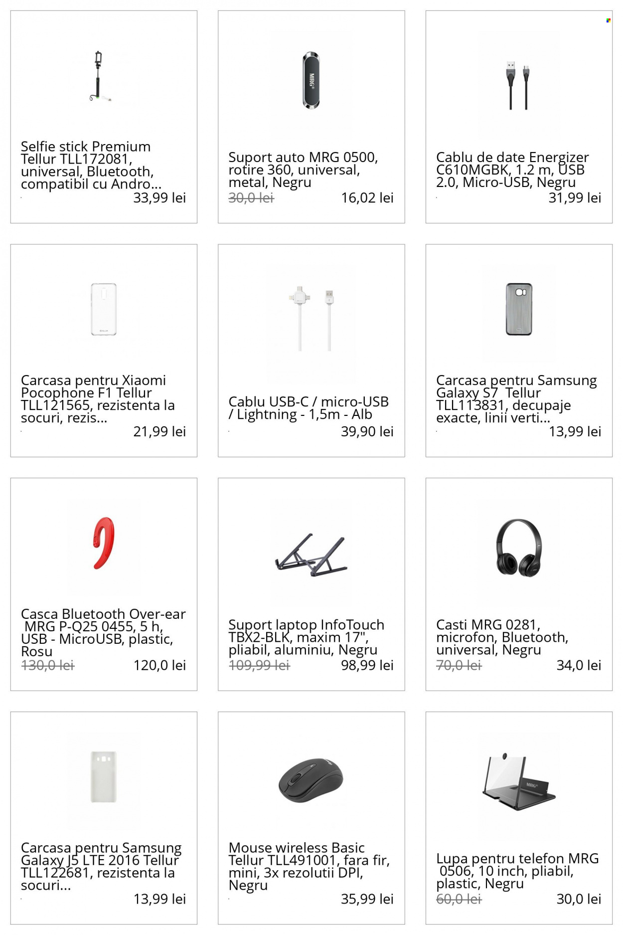 thumbnail - Cataloage elefant.ro - Produse în vânzare - Xiaomi, Samsung, Energizer, telefon, Samsung Galaxy J5, laptop, cască bluetooth, mouse, selfie stick, căşti. Pagina 5.