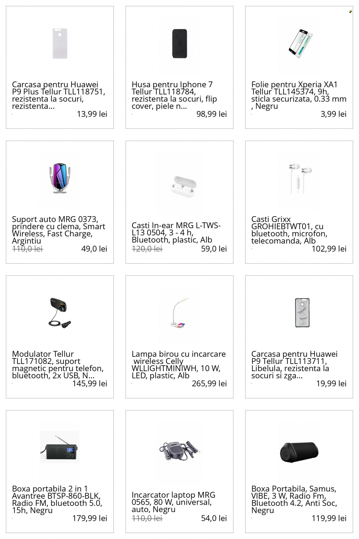 thumbnail - Cataloage elefant.ro - Produse în vânzare - Huawei, telefon, iPhone, iPhone 7, laptop, boxa, boxa portabila, căşti, incarcator. Pagina 12.