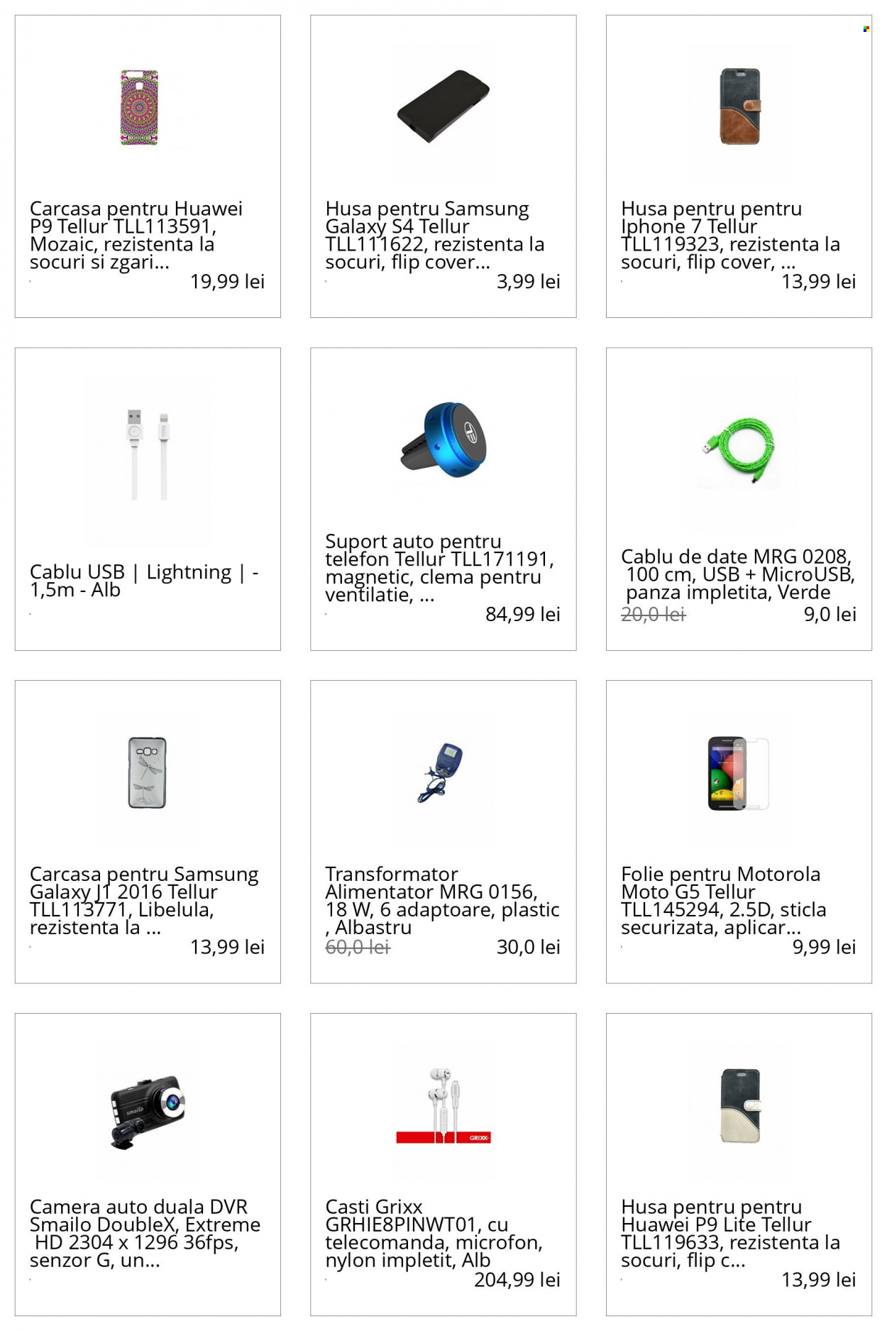 thumbnail - Cataloage elefant.ro - Produse în vânzare - Samsung, Huawei, Motorola, telefon, iPhone, iPhone 7, camera auto, căşti. Pagina 39.
