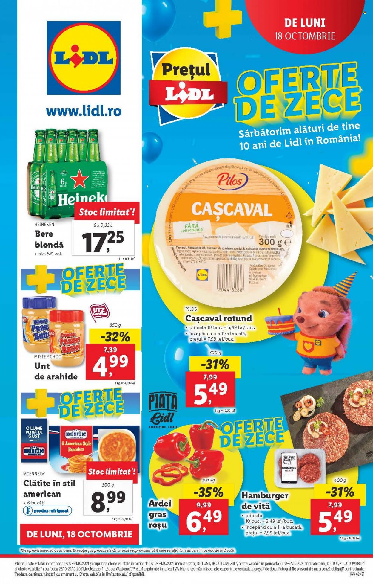 Catalog Lidl - 18.10.2021 - 24.10.2021. Pagina 1