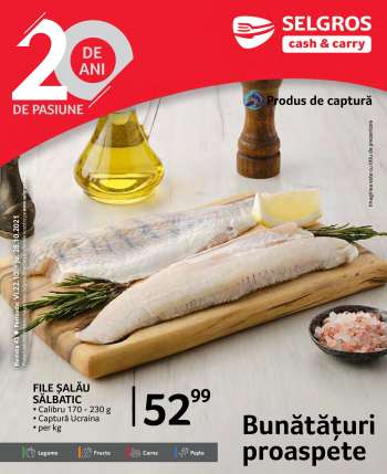 Cataloage Selgros - 22.10.2021 - 28.10.2021.