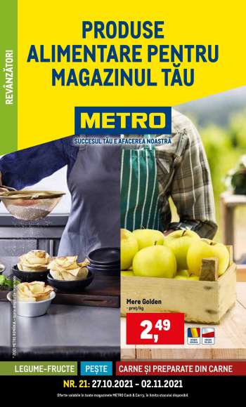Cataloage Metro - 27.10.2021 - 02.11.2021.