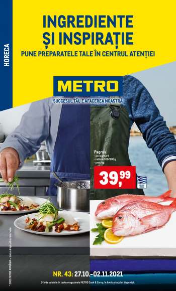 Cataloage Metro - 27.10.2021 - 02.11.2021.