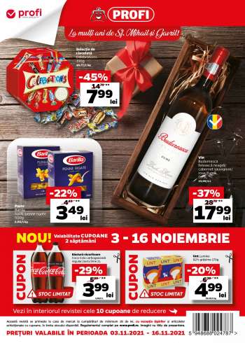Cataloage Profi - 03.11.2021 - 16.11.2021.