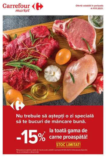 Cataloage Carrefour - 04.11.2021 - 17.11.2021.
