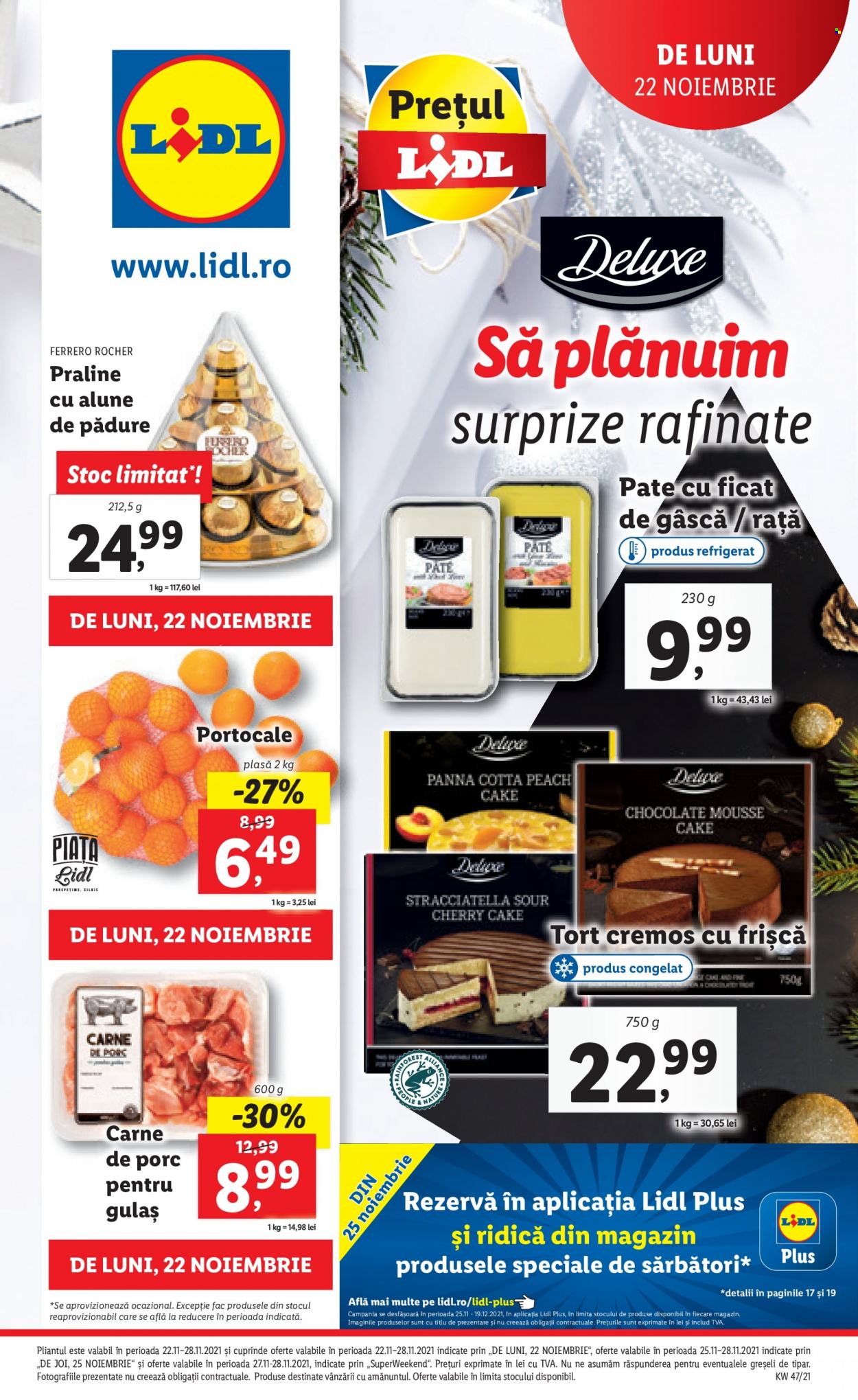 Catalog Lidl - 22.11.2021 - 28.11.2021. Pagina 1