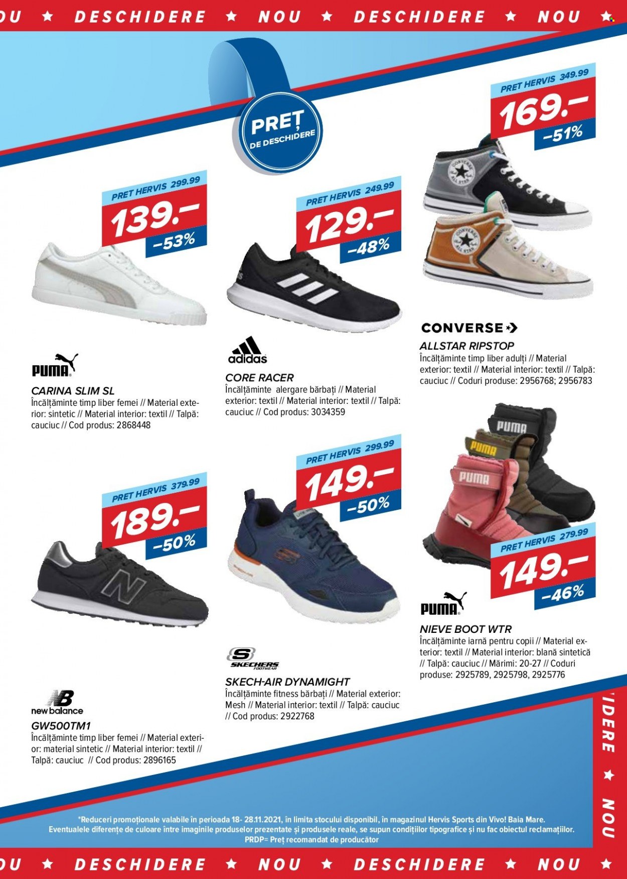 thumbnail - Cataloage Hervis - 18.11.2021 - 28.11.2021 - Produse în vânzare - Adidas, Converse, Puma. Pagina 3.