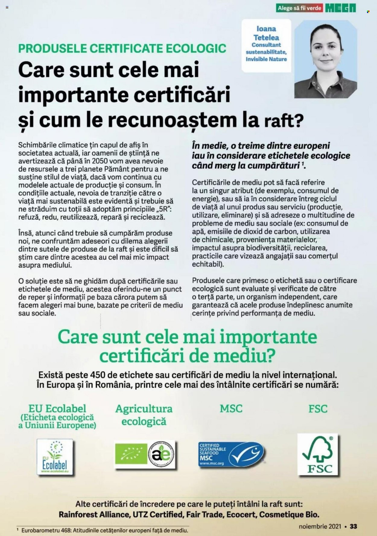 Catalog Mega Image - 28.10.2021 - 24.11.2021. Pagina 33