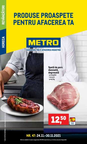 Cataloage Metro - 24.11.2021 - 30.11.2021.