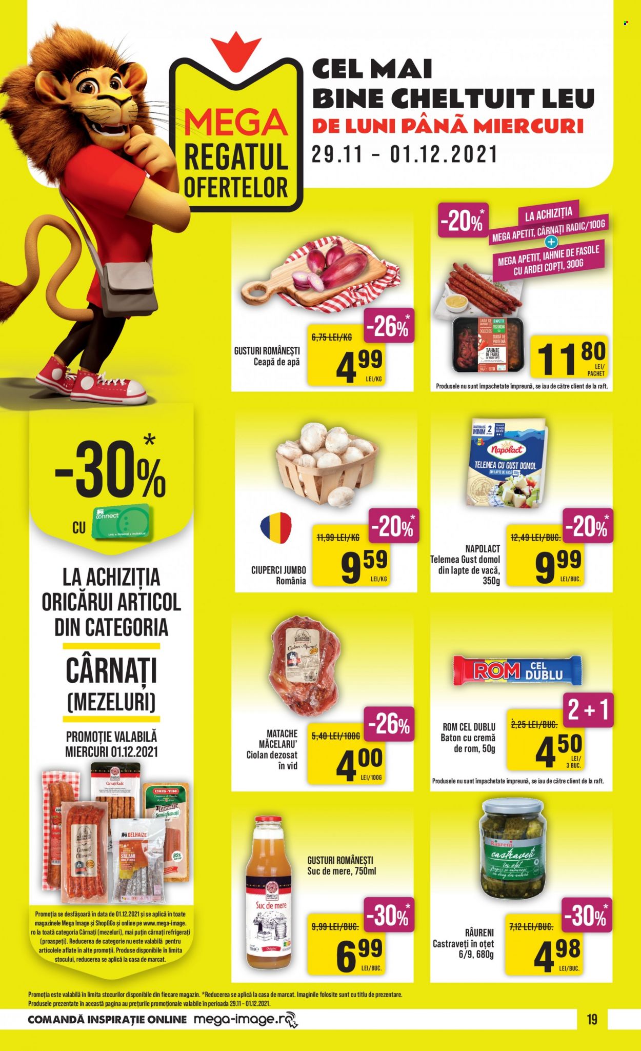 Catalog Mega Image - 25.11.2021 - 01.12.2021. Pagina 19