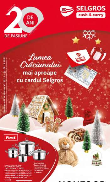 Cataloage Selgros - 26.11.2021 - 09.12.2021.
