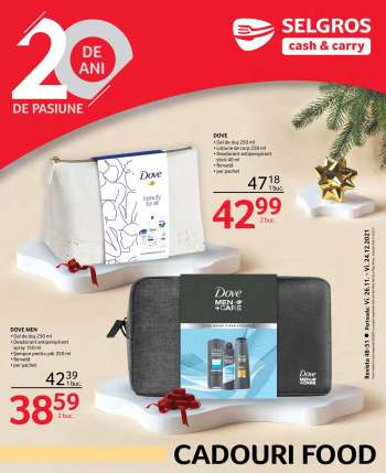 Cataloage Selgros - 26.11.2021 - 24.12.2021.