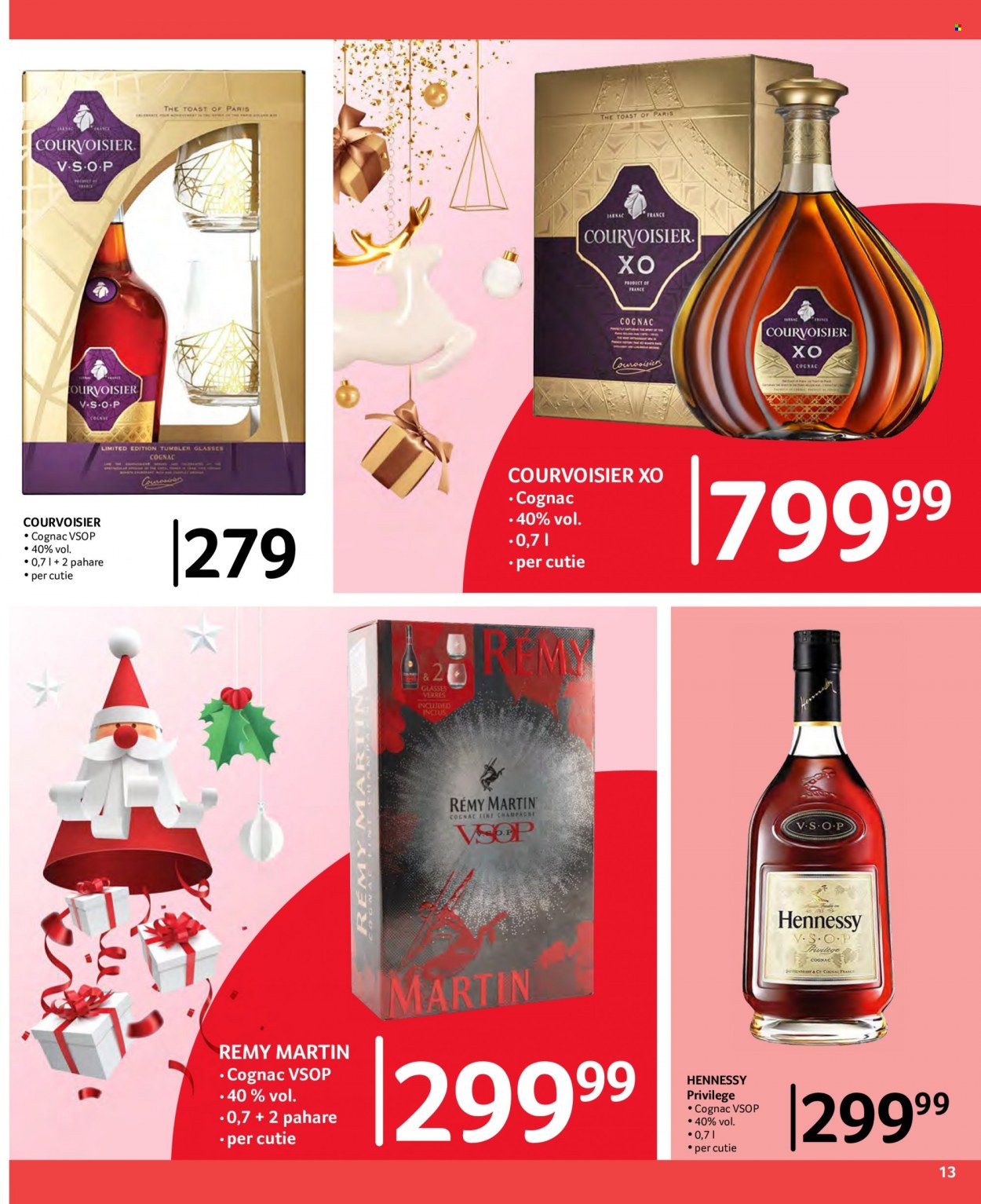 thumbnail - Cataloage Selgros - 26.11.2021 - 24.12.2021 - Produse în vânzare - toast, cognac. Pagina 13.