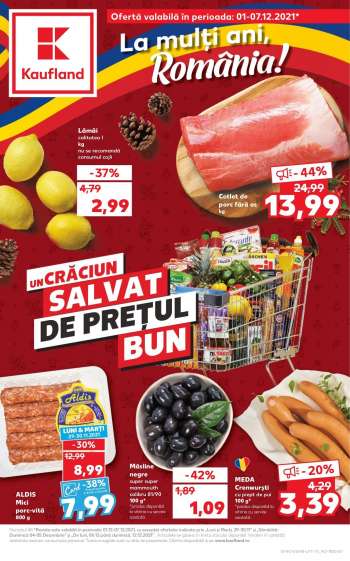 Cataloage Kaufland - 01.12.2021 - 07.12.2021.