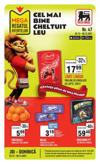 Cataloage Mega Image - 02.12.2021 - 08.12.2021.