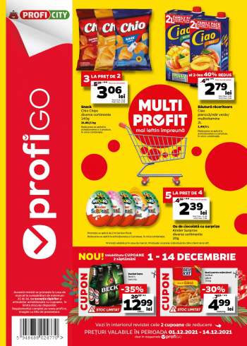 Cataloage Profi City - 01.12.2021 - 14.12.2021.