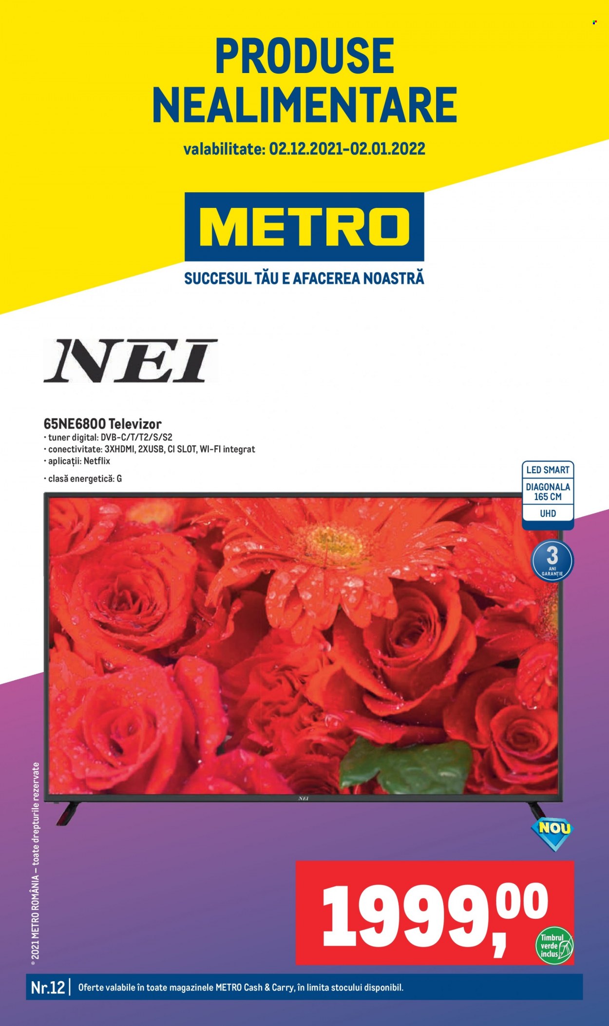Catalog Metro - 02.12.2021 - 02.01.2022. Pagina 1