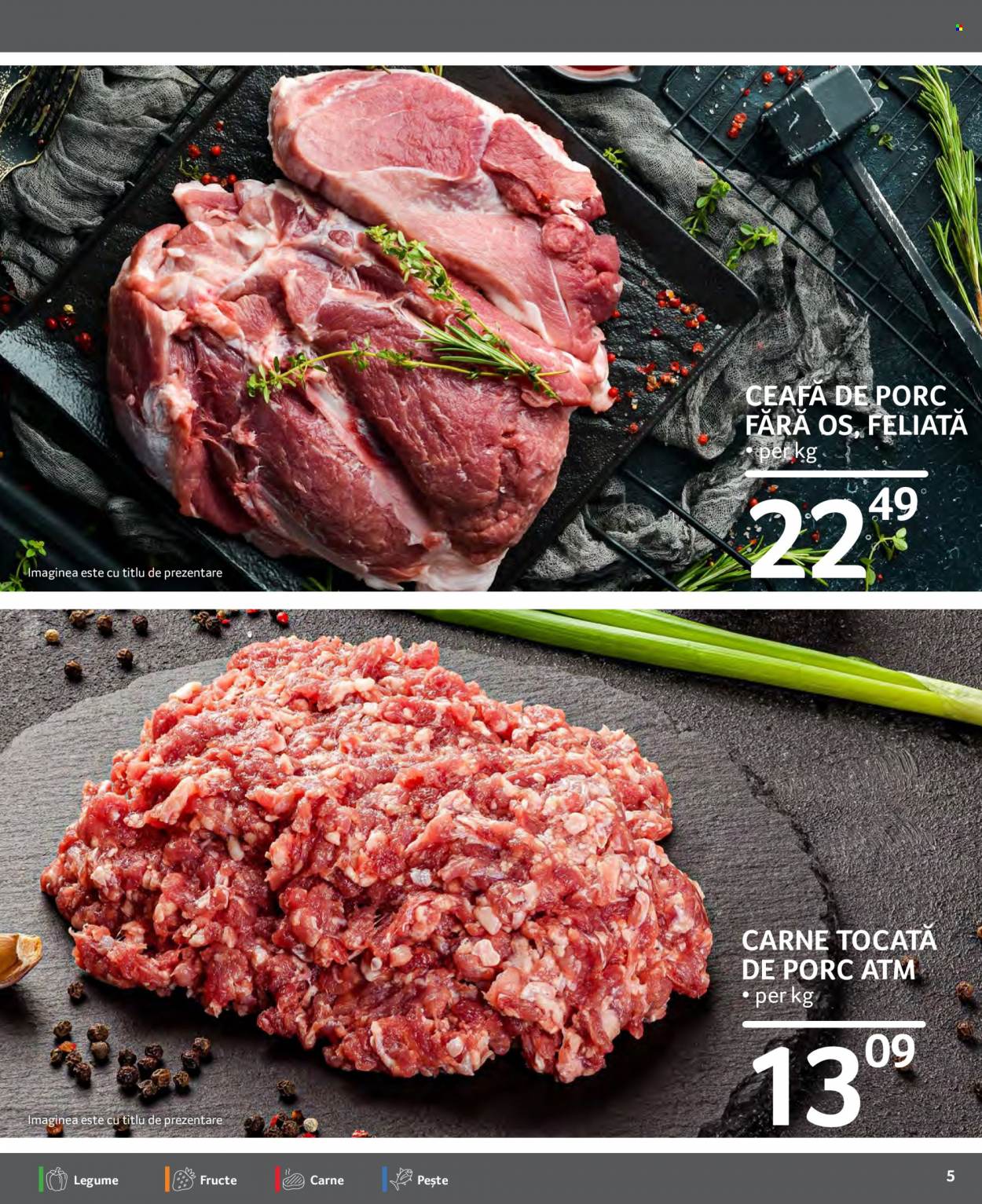 thumbnail - Cataloage Selgros - 03.12.2021 - 09.12.2021 - Produse în vânzare - carne tocată de porc, carne tocată, carne de porc, ceafă de porc. Pagina 5.