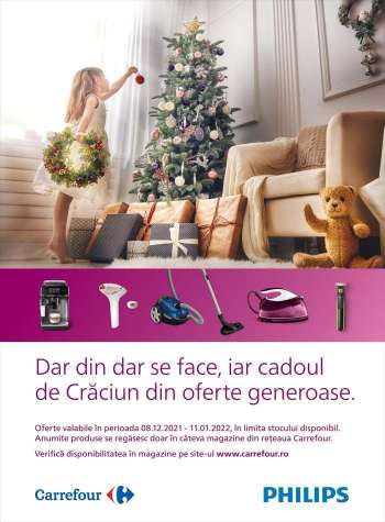 Cataloage Carrefour - 08.12.2021 - 11.01.2022.