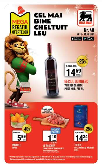 Cataloage Mega Image - 09.12.2021 - 15.12.2021.