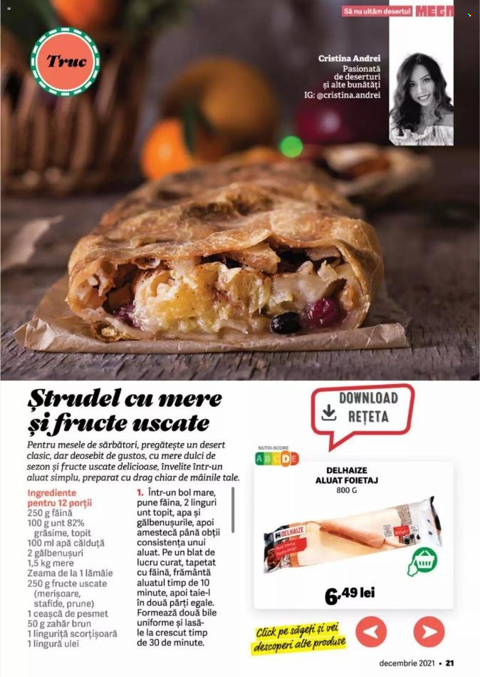 Catalog Mega Image - 25.11.2021 - 29.12.2021. Pagina 21