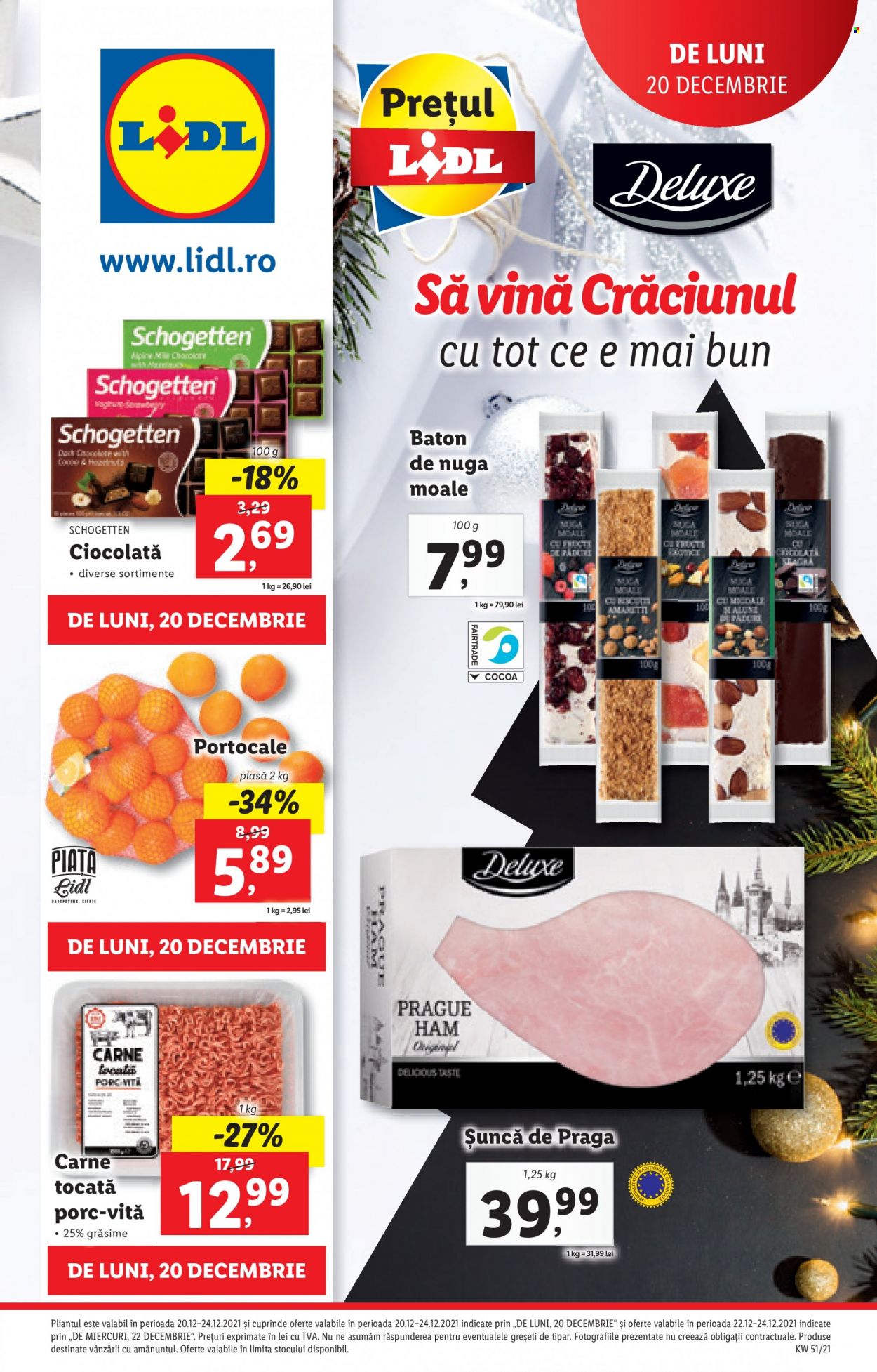 Catalog Lidl - 20.12.2021 - 24.12.2021. Pagina 1