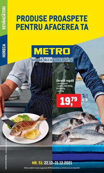 Cataloage Metro - 22.12.2021 - 31.12.2021.
