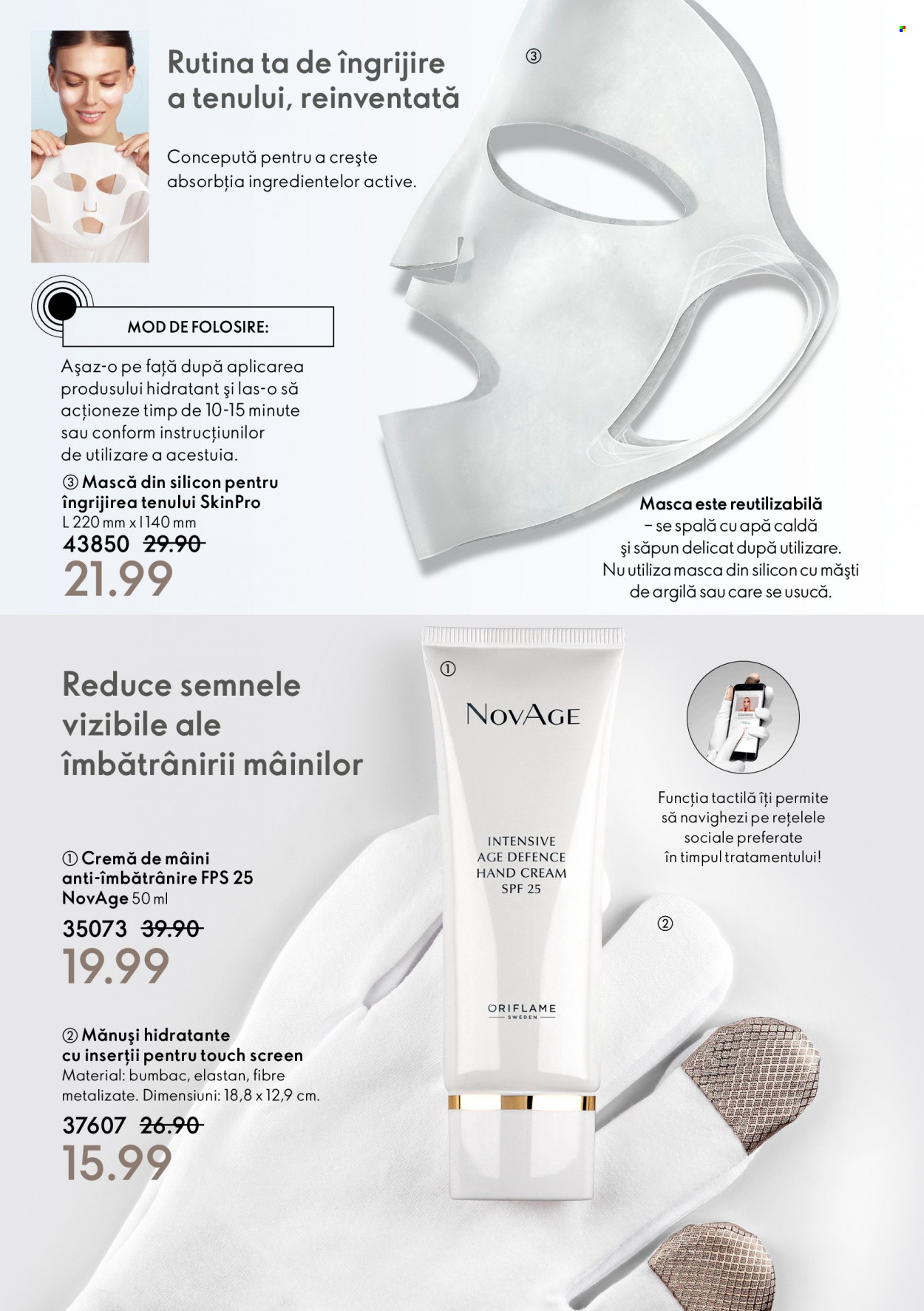 thumbnail - Cataloage Oriflame - 28.12.2021 - 25.01.2022 - Produse în vânzare - săpun, cremă, NovAge, mască, cremă de mâini. Pagina 46.